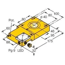 Turck Sensor NI40R-S32SR-VP44X