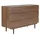 miliboo Kommode mit 6 Schubladen 120 cm Braun