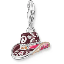 Thomas Sabo Charm Anhänger Cowboy-Hut mehrfarbig 2216-041-7