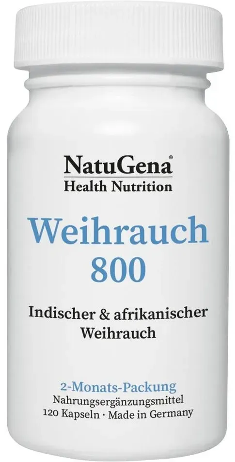 Weihrauch 800 Komplex Boswellia + Lecithin Vegan 120 St