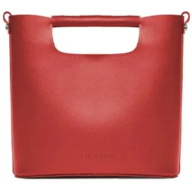 Gretchen Crocus Small Schultertasche Leder Rot/Beige