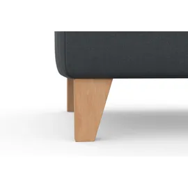 sit&more Visby Soft clean dunkelgrau/natur buche