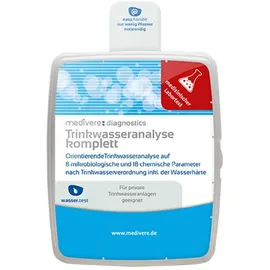 Medivere Labordiagnostik Trinkwasseranalyse komplett 1 St Test