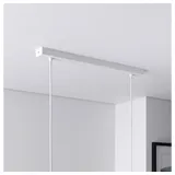 Lightstock Deckenleuchte 50 cm rechteckig weiß