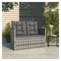 vidaXL Gartenbank 105 x 58 x 75 cm Grau