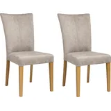 Home Affaire Esszimmerstuhl Aspen Polsterstuhl (Set, 2 St), Massivholzgestell, in vielen Bezugsqualitäten Landhaus weiß