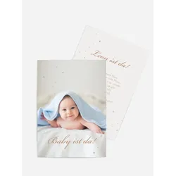 Dankeskarten Geburt selbst gestalten mit Spruch und Fotos im Onlinedesigner bei Meine-Kartenmanufaktur.de