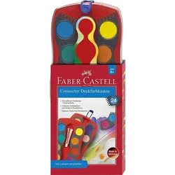 FABER-CASTELL 125031 Farbkasten CONNECTOR 24 Farben