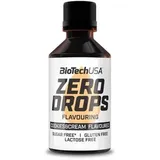 BIOTECH USA Zero Drops 50 ml, Cookies & Cream)