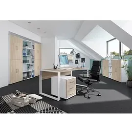 Röhr-Bush Direct Office 2 Aktenschrank 80 x 72 x 33,5 cm weiß