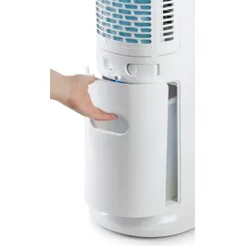 DOMO DO157A 27 cm Standventilator Schwarz/Weiß