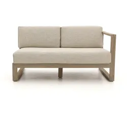 Apple Bee Antigua Loungesofa 2-Sitzer, Armlehne links aus Teakholz coastal ca. 131cm