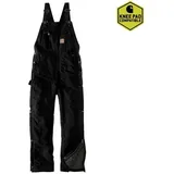 CARHARTT Latzhose Insulated Bib OVERALL Schwarz XL
