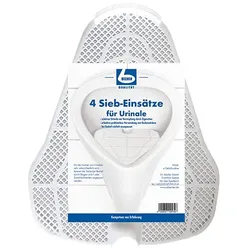 Dr. Becher 4 "Dr. Becher" Siebeinsätze für Urinale