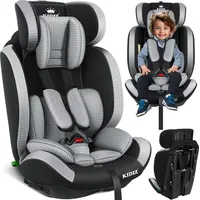 Kidiz Autokindersitz schwarz/grau