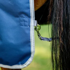 Horseware Amigo Bravo 12 Turnout Wug Medium 250g 145 cm Navy/Grau/Silber