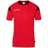Uhlsport Trainings-T-Shirt Squad 27 Kids in rot/schwarz | Gr.: 152