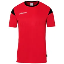 Uhlsport Trainings-T-Shirt Squad 27 Kids in rot/schwarz | Gr.: 152