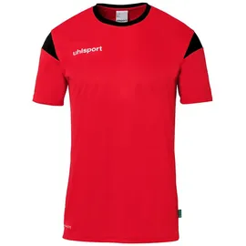 Uhlsport Trainings-T-Shirt Squad 27 Kids in rot/schwarz | Gr.: 152