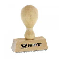 Holzstempel INFOPOST (50 x 9 mm) Textstempel
