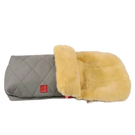Kaiser Baby Lammfellfußsack Natura grey melange