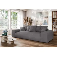 Home Affaire Big-Sofa Polyester 3-Sitzer Grau