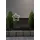 Star-Trading LED-Lichterstern Solarleuchte Kunststoff, Metall, Stahl 22x58 cm 8 Funktionen weiß