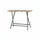 FUNSTAR Stehtisch 140 x 70 cm grau/beige klappbar