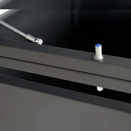 Mendler Mülltonnenverkleidung HWC-J82 50 kg anthrazit