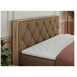 mks möbel Veneto King 200 x 200 cm H3 Braun