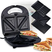 casativo Multi Grill, Waffeleisen, Schwarz