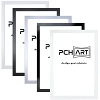 Pch[art] Bilderrahmen New Alaya | Farbe: Schwarz Glanz |