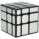 MoYu Meilong 3x3 Mirror Cube - silber Zauberwürfel Speedcube Magic Cube Magis...