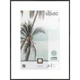 INTERTRADING Bilderrahmen Kyoto, Kunststoff, schwarz 60 x 80 cm,