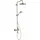 Axor Montreux Showerpipe 240 1jet Brushed Nickel (16572820)
