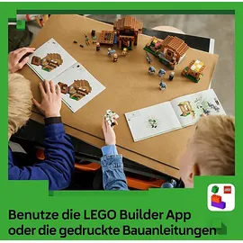 LEGO Minecraft Angriff des Magiers auf das Dorf 21596