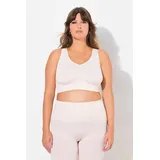 Ulla Popken Shaping-Bustier nahtlos Hellrosa 42