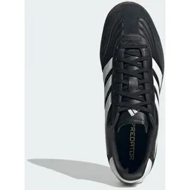 adidas Predator Freestyle IN Fußballschuh - Core black/cloud white/gold met. 39 1/3