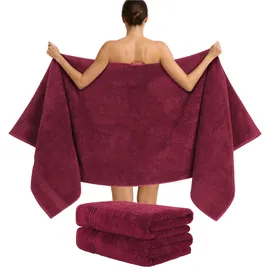 hammetex Saunatuch 80 x 200 cm rot 2 St.