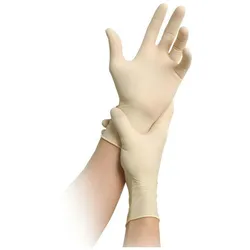 MaiMed soft | 1000 Latexhandschuhe | beige | Gr. XS | Einweghandschuhe