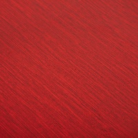 Wachstuch Tischdecke 160x220 cm oval Rot abwaschbar Leinenoptik fein Struktur Gartentischdecke fleckenabweisend