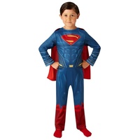 Rubie ́s Kostüm Batman v Superman - Superman Kinderkostüm, Superhelden-Kostüm zum gleichnamigen Kinofilm blau 134-140