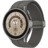 Galaxy Watch5 Pro grey titanium 45 mm BT D-Buckle Sport Band grey M/L