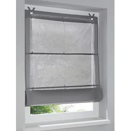Heine Raffrollo Kessy Bessy 45 x 140 cm grau