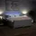 vidaXL Boxspringbett 180 x 200 cm Hellgrau