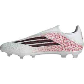 adidas F50 League Laceless FG/MG Cloud White / Core Black / Lucid Red 46