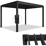 Juskys Lamellendach Tahiti 3 x 4 m 28539
