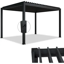 Juskys Lamellendach Tahiti 3 x 4 m 28539