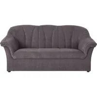 DOMO collection 3-Sitzer Pegnitz für kleine Räume, Breite 185cm, zeitlos, elegante Armlehnen, komfortabel braun 185 cm x 82 cm x 82 cm