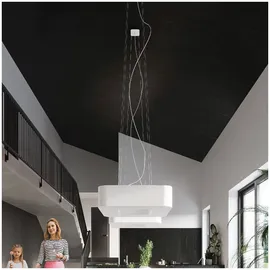 Sollux Urano 8-flg. 60 cm rund weiß Stahl